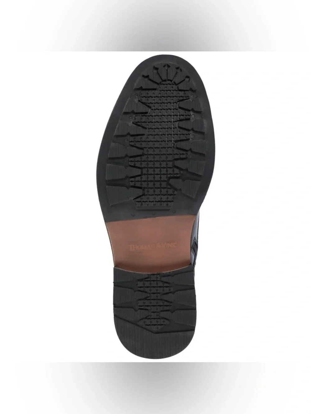 Thomas & Vine Avrum Black Zip and Lace Up Leather Chukka Boot Sz 11.5 BNWB